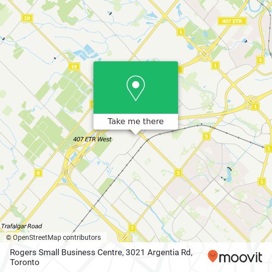 Rogers Small Business Centre, 3021 Argentia Rd map