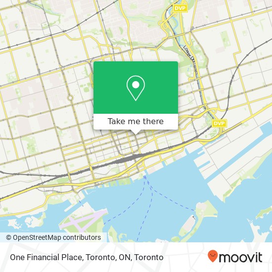 One Financial Place, Toronto, ON plan