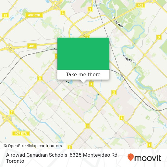 Alrowad Canadian Schools, 6325 Montevideo Rd plan