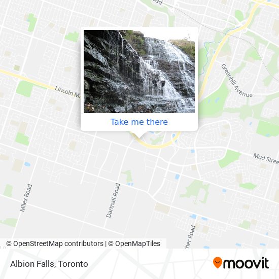 Albion Falls map