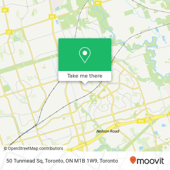 50 Tunmead Sq, Toronto, ON M1B 1W9 map