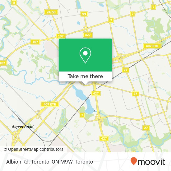 Albion Rd, Toronto, ON M9W plan