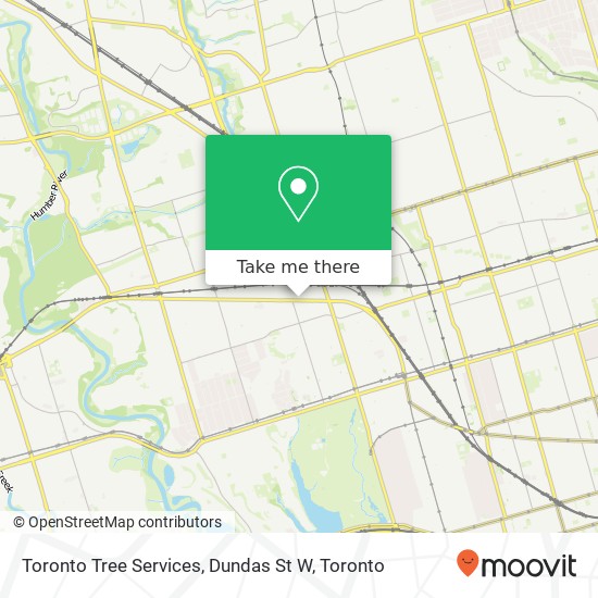 Toronto Tree Services, Dundas St W plan