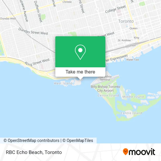 RBC Echo Beach map