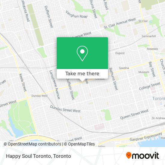 Happy Soul Toronto plan