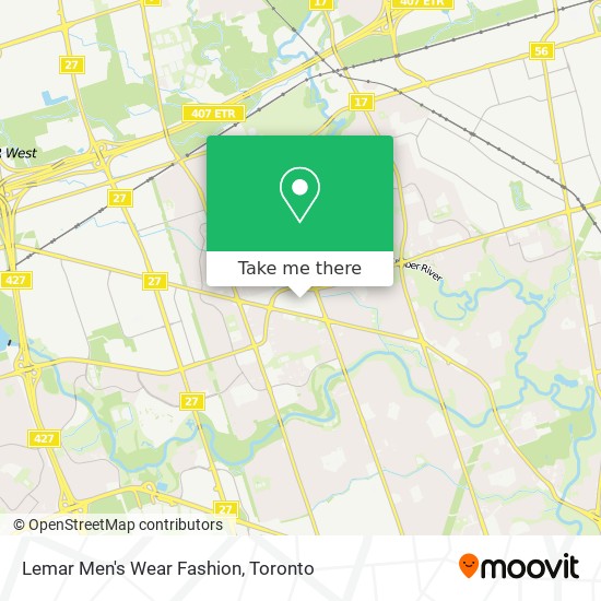 Lemar Men's Wear Fashion map