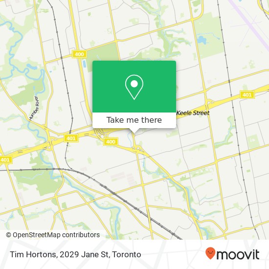 Tim Hortons, 2029 Jane St map