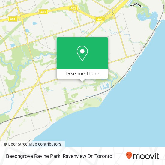 Beechgrove Ravine Park, Ravenview Dr map