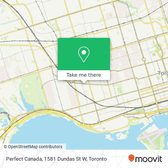 Perfect Canada, 1581 Dundas St W map