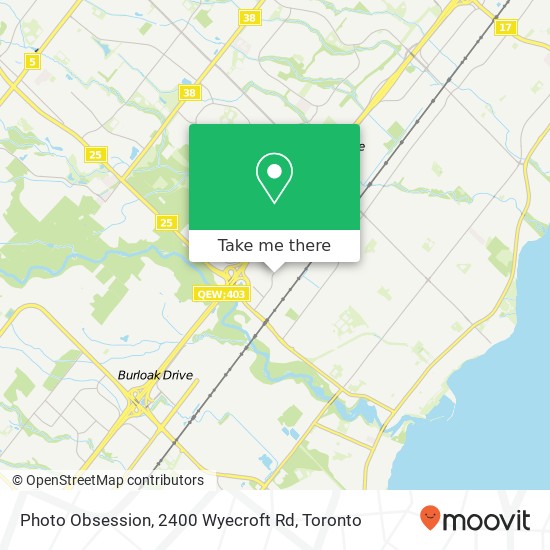 Photo Obsession, 2400 Wyecroft Rd map