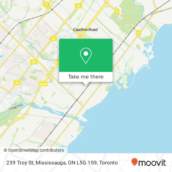 239 Troy St, Mississauga, ON L5G 1S9 map