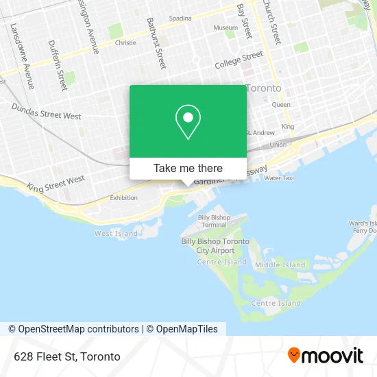 628 Fleet St map
