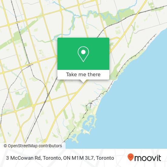 3 McCowan Rd, Toronto, ON M1M 3L7 map