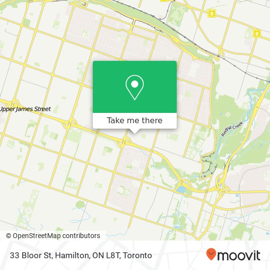 33 Bloor St, Hamilton, ON L8T map