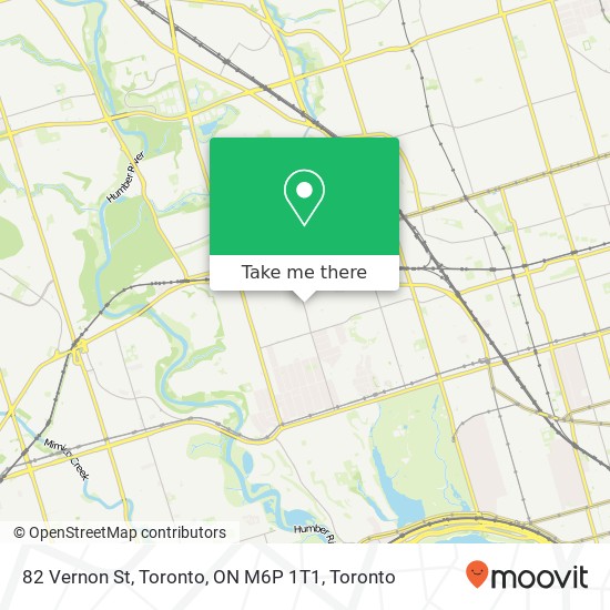82 Vernon St, Toronto, ON M6P 1T1 map