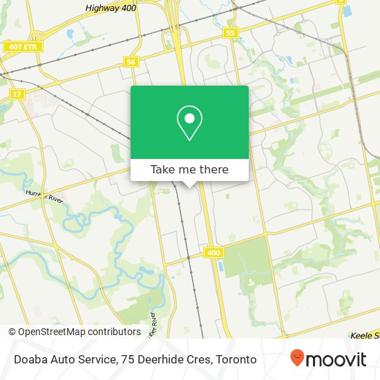 Doaba Auto Service, 75 Deerhide Cres plan