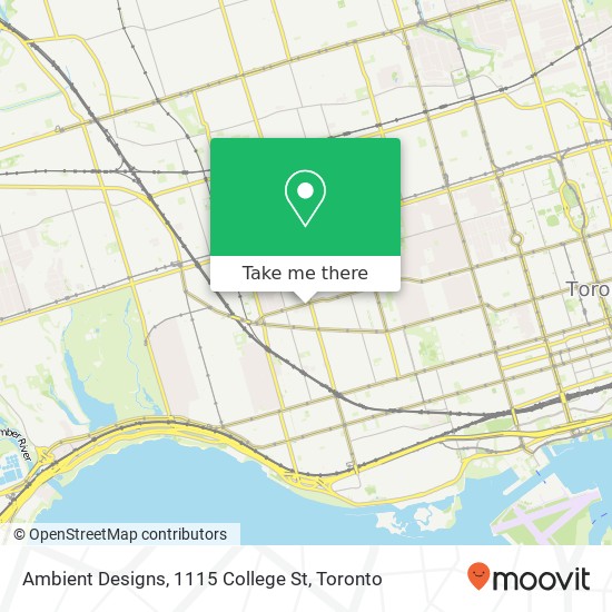 Ambient Designs, 1115 College St map