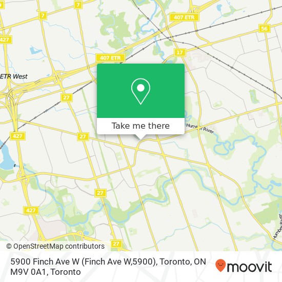 5900 Finch Ave W (Finch Ave W,5900), Toronto, ON M9V 0A1 plan