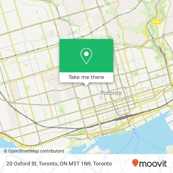 20 Oxford St, Toronto, ON M5T 1N9 map