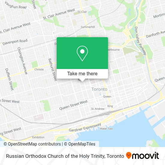 Russian Orthodox Church of the Holy Trinity map