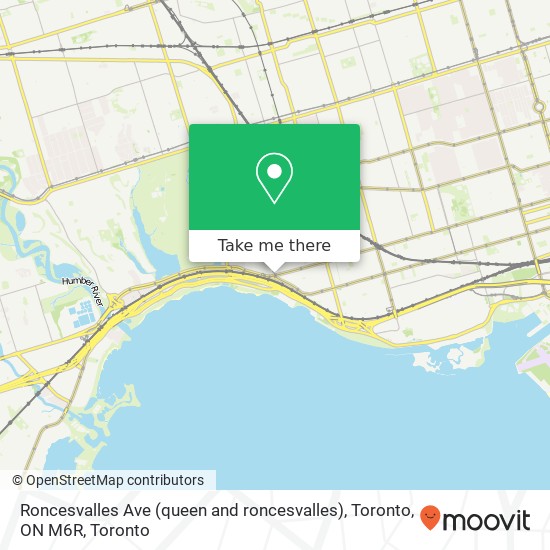 Roncesvalles Ave (queen and roncesvalles), Toronto, ON M6R map