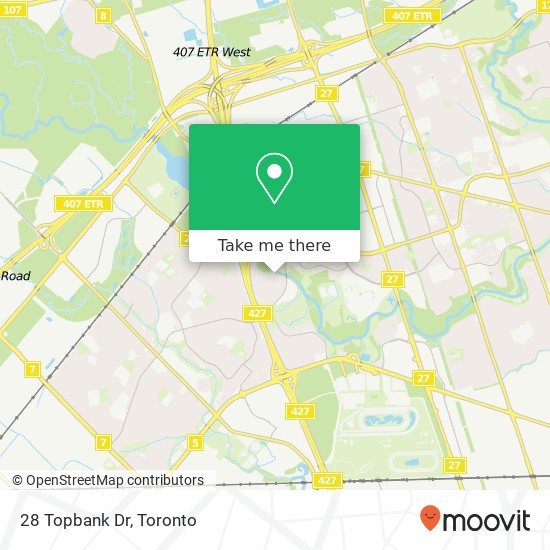 28 Topbank Dr map