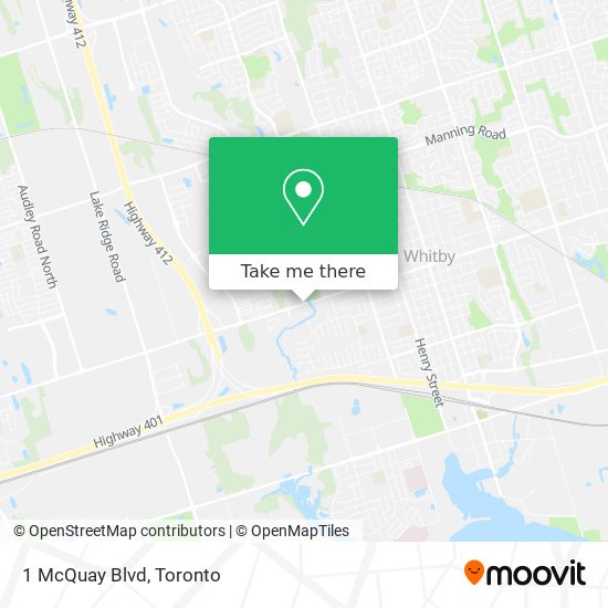 1 McQuay Blvd map