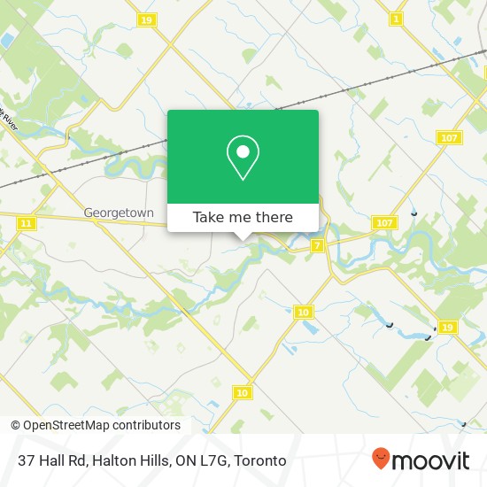 37 Hall Rd, Halton Hills, ON L7G plan