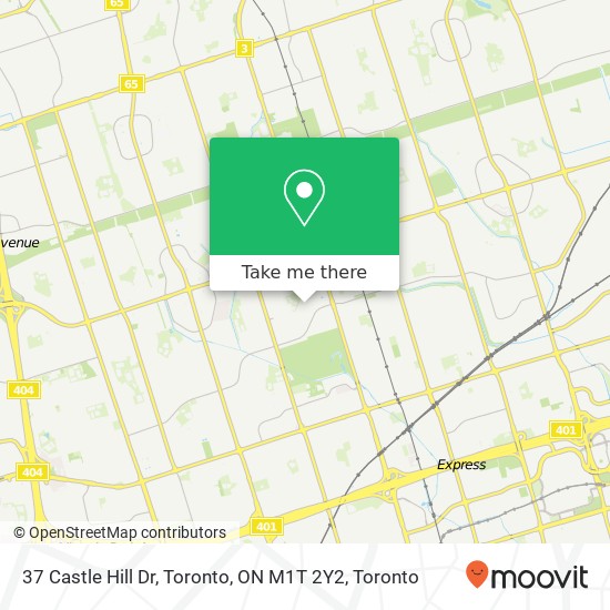 37 Castle Hill Dr, Toronto, ON M1T 2Y2 plan
