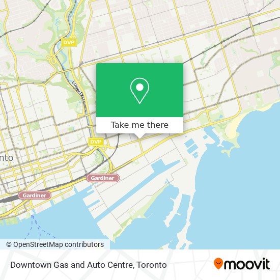 Downtown Gas and Auto Centre map