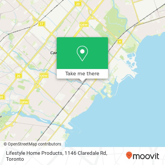 Lifestyle Home Products, 1146 Claredale Rd map