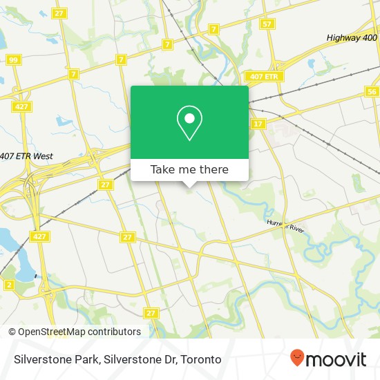 Silverstone Park, Silverstone Dr plan