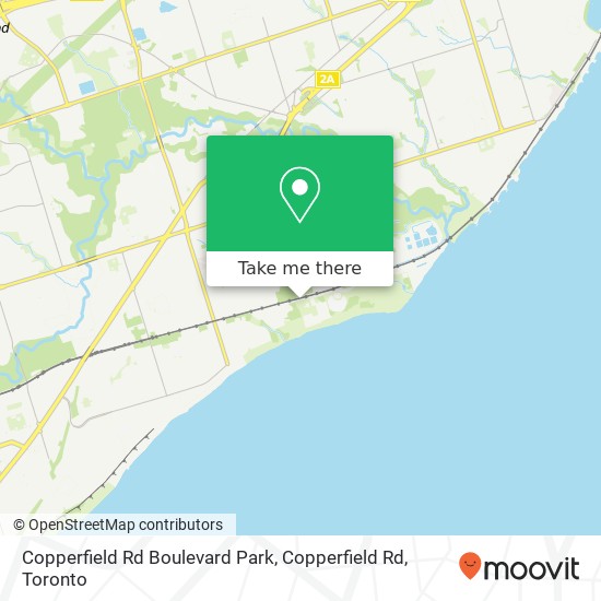 Copperfield Rd Boulevard Park, Copperfield Rd map