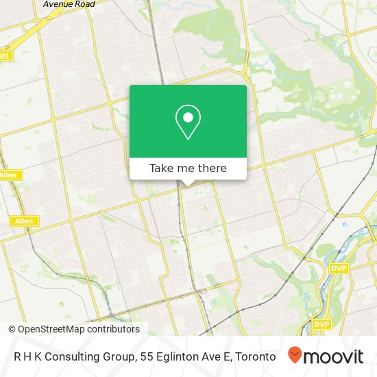 R H K Consulting Group, 55 Eglinton Ave E map