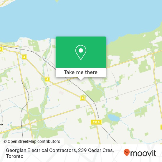 Georgian Electrical Contractors, 239 Cedar Cres plan