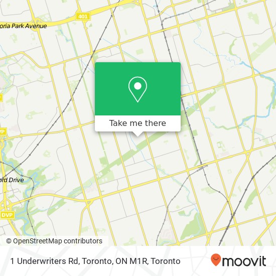 1 Underwriters Rd, Toronto, ON M1R map