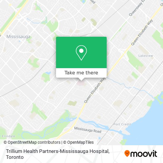 Trillium Health Partners-Mississauga Hospital plan