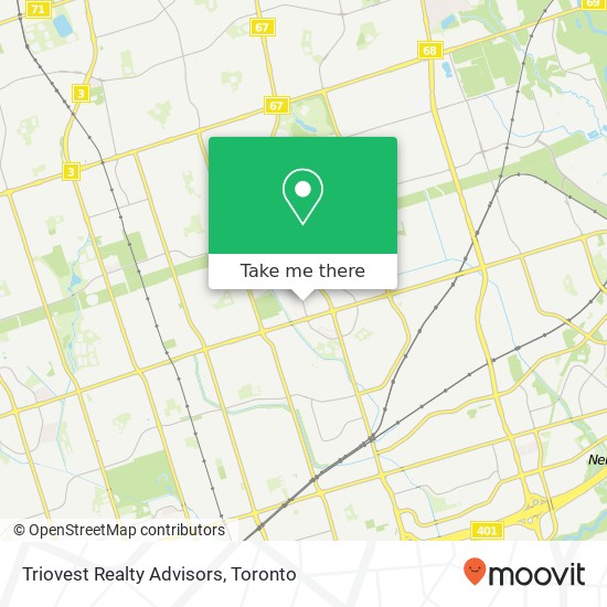 Triovest Realty Advisors map