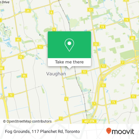 Fog Grounds, 117 Planchet Rd map