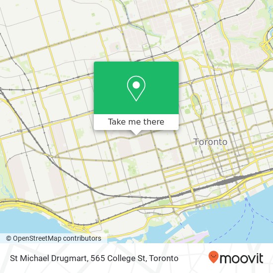 St Michael Drugmart, 565 College St map