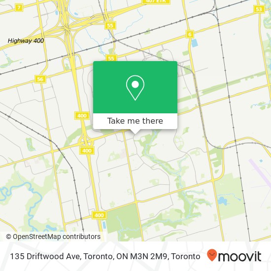 135 Driftwood Ave, Toronto, ON M3N 2M9 plan