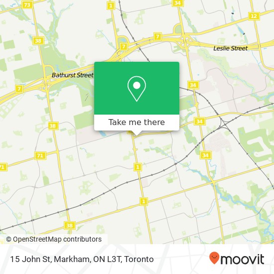 15 John St, Markham, ON L3T map