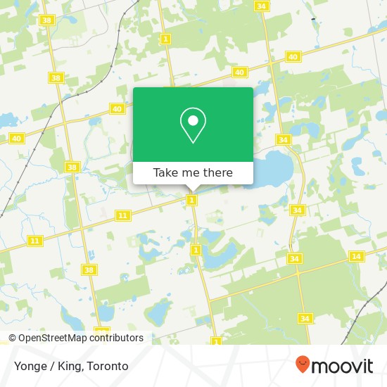 Yonge / King map