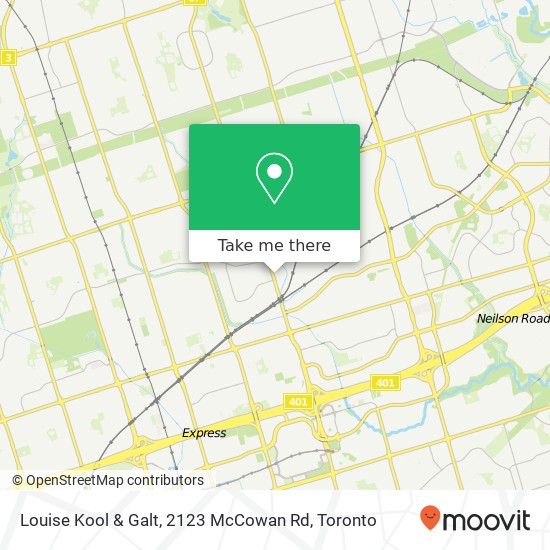 Louise Kool & Galt, 2123 McCowan Rd map