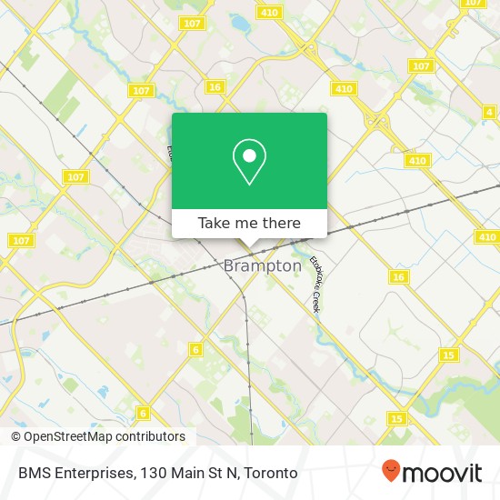 BMS Enterprises, 130 Main St N map
