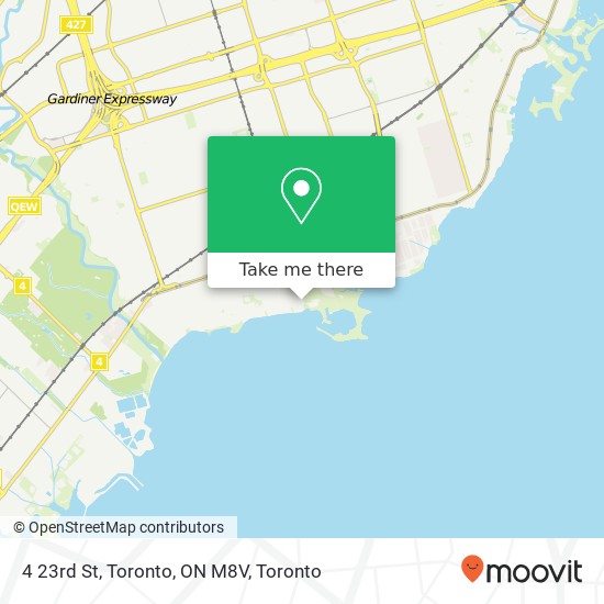 4 23rd St, Toronto, ON M8V map