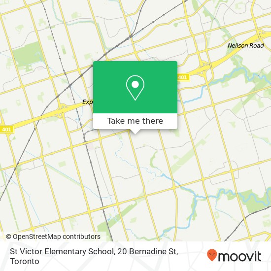 St Victor Elementary School, 20 Bernadine St map