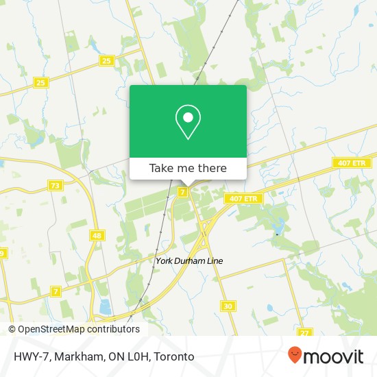 HWY-7, Markham, ON L0H plan