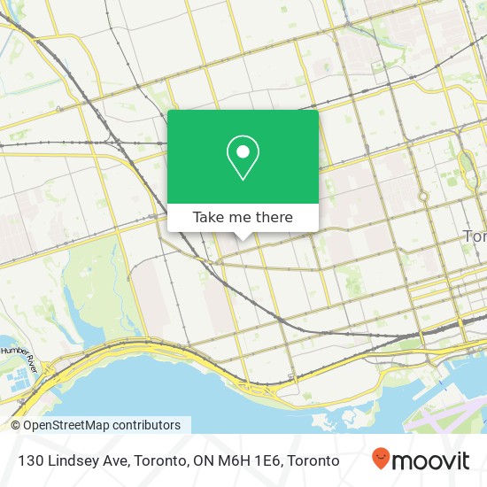 130 Lindsey Ave, Toronto, ON M6H 1E6 map