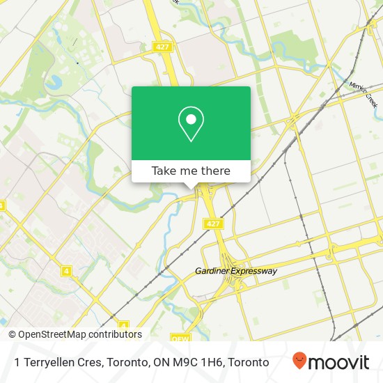 1 Terryellen Cres, Toronto, ON M9C 1H6 map